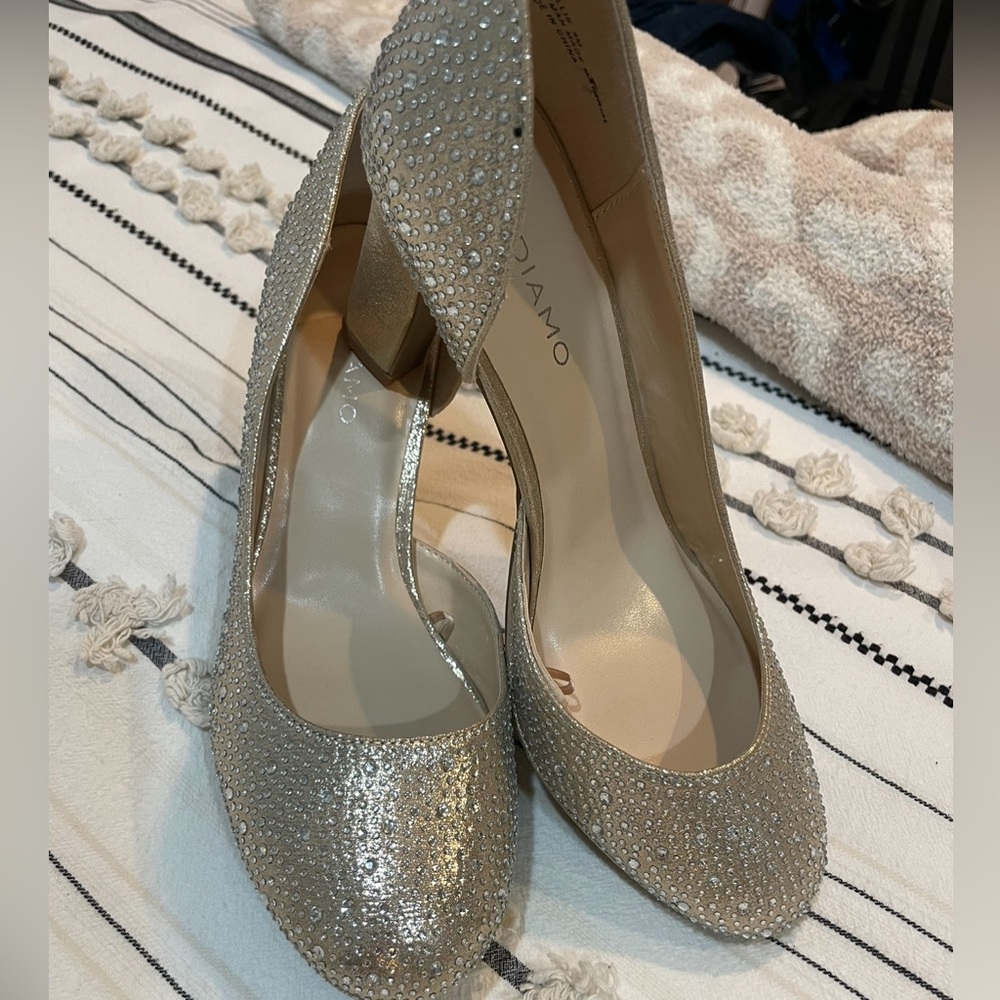 Dazzling Gold Women's Shoes